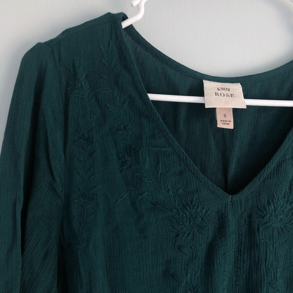 Knox Rose blue blouse